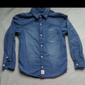 2/$15...Boys Carter's   denim  button up
